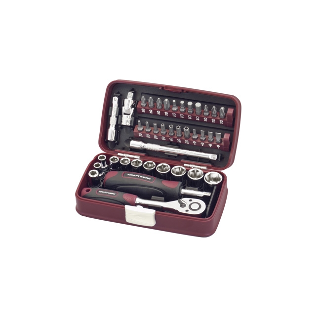 1/4 hüvelykes dugókulcs-készlet - KRAFTWERK - B0007938 1/4 hüvelykes dugókulcs-készlet - KRAFTWERK - B0007938 - Szerszám >>Kézi szerszám>>Kézi szerszámok