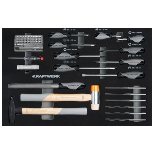 fiókbetétben - 49 db. - KRAFTWERK - B0008830 fiókbetétben - 49 db. - KRAFTWERK - B0008830 - Szerszám >> Műhelyberendezés >> Műhelykocsi kiegészítők