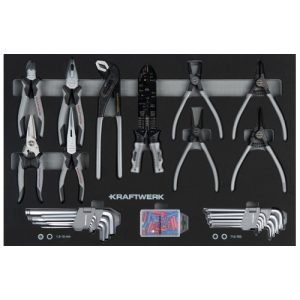 fiókbetétben - 78 db. - KRAFTWERK - B0008833 - Szerszám >> Műhelyberendezés >> Műhelykocsi kiegészítők