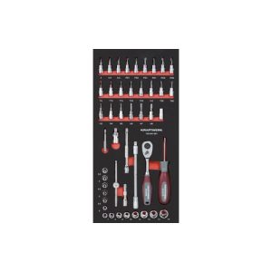 fiókbetétben 20x40 - 46 db. - KRAFTWERK - B0008876 - Szerszám >> Műhelyberendezés >> Műhelykocsi kiegészítők