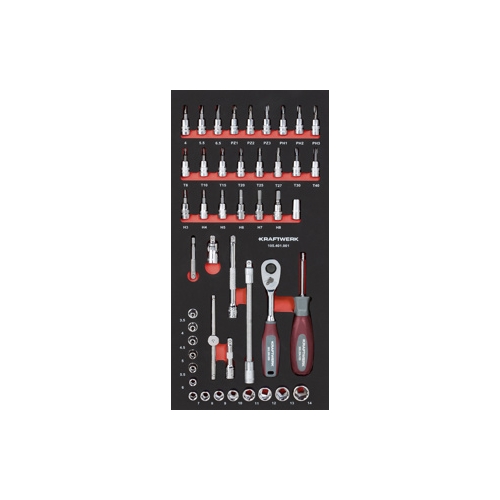 fiókbetétben 20x40 - 46 db. - KRAFTWERK - B0008876 fiókbetétben 20x40 - 46 db. - KRAFTWERK - B0008876 - Szerszám >> Műhelyberendezés >> Műhelykocsi kiegészítők