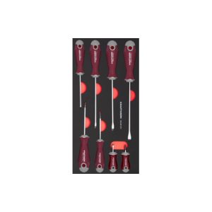 Csavarhúzó készlet SL/PH fiókbetétben 20x40 - 8 db.