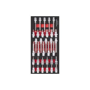 fiókbetétben 20x40 - 33 db. - KRAFTWERK - B0008898 - Szerszám >> Műhelyberendezés >> Műhelykocsi kiegészítők