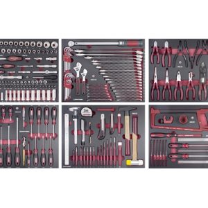 fiókbetétben 60x40 - 280 darabos - KRAFTWERK - B0008918 - Szerszám >> Műhelyberendezés >> Műhelykocsi kiegészítők