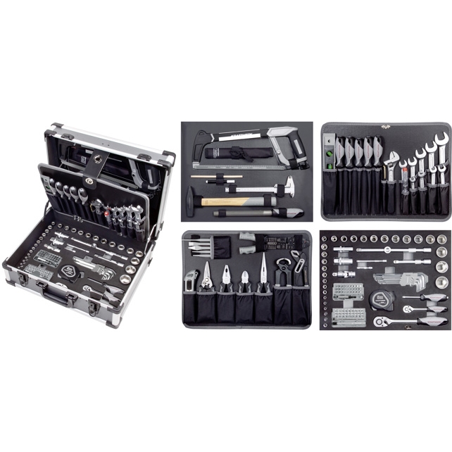 158 db. – KRAFTWERK – B0009151 158 db. - KRAFTWERK - B0009151 - Szerszám >> Műhelyberendezés >> Szerszámos ládák