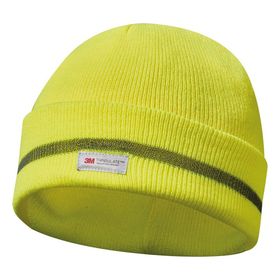Sapka fényvisszaverő csikkal Thinsulate sárga - GEBOL - C0000507 - Munkavédelem>>Védőeszközök>>Fejvédők