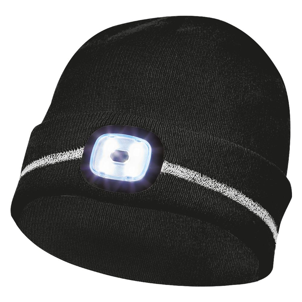 Sapka LED világítással fényvisszaverő csíkkal fekete - GEBOL - C0000509 Sapka LED világítással fényvisszaverő csíkkal fekete - GEBOL - C0000509 - Munkavédelem>>Védőeszközök>>Fejvédők