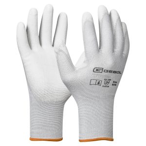 Védőkesztyű "Micro Flex" fehér Méret: 8 - GEBOL - C0000216 - Munkavédelem>>Védőkesztyűk