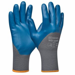 Védőkesztyű "Wet Guard kék" Méret: 8 - GEBOL - C0000341 - Munkavédelem>>Védőkesztyűk