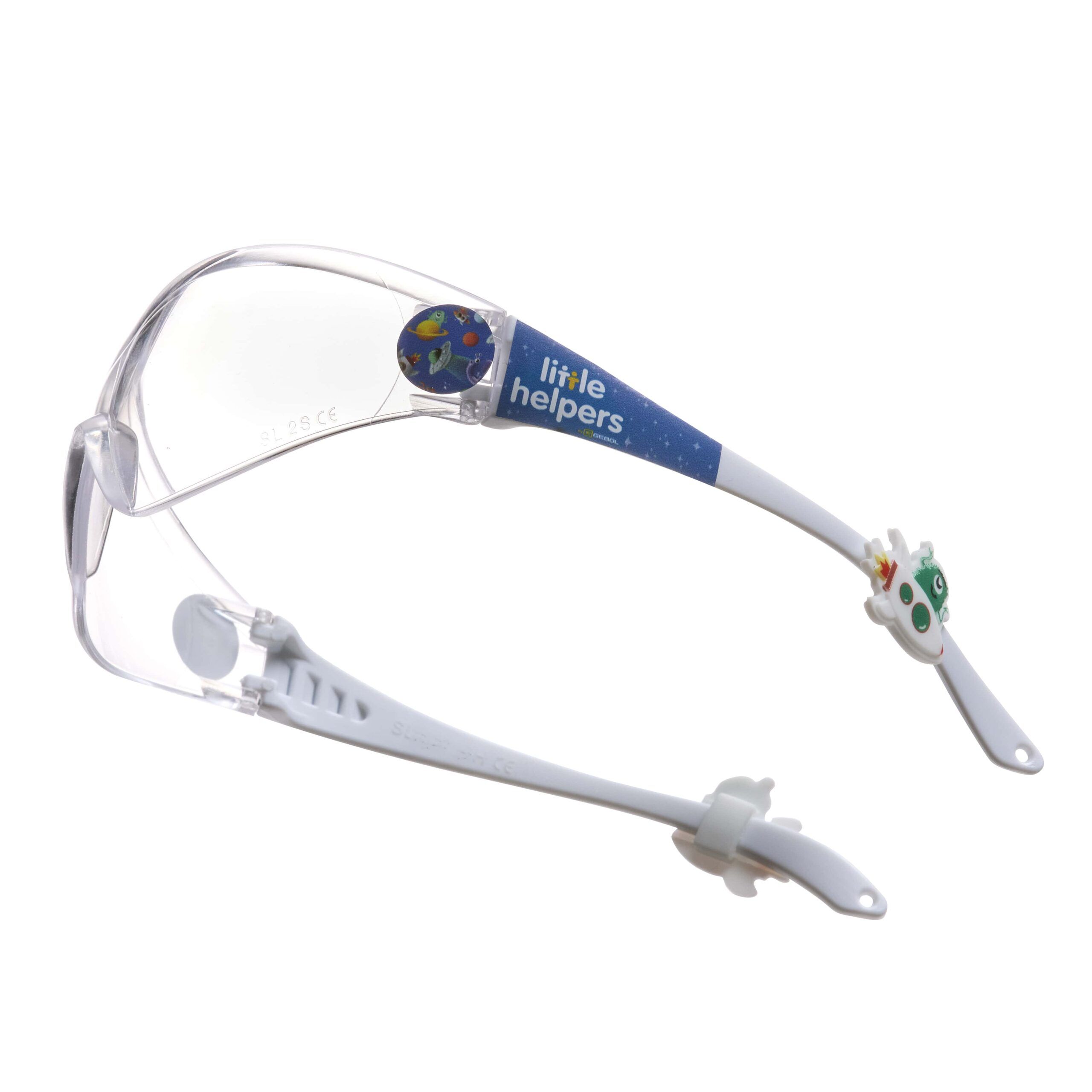 Védőszemüveg „Little Helpers” világos – Világűr – GEBOL – C0000601 Védőszemüveg "Little Helpers" világos - Világűr - GEBOL - C0000601 - Munkavédelem>>Védőeszközök>>Szem és arcvédelem