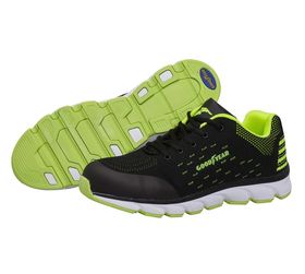 GY Biztonsági munkacipő "1571" Black/Green S1P - GEBOL - 1571 - Munkavédelem>>Munkacipők>> Cipők