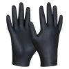 Egyszerhasználatos védőkesztyű "Black Nitril Eco" púder nélkül  100 darab - GEBOL - BNE - Munkavédelem >> Védőkesztyűk