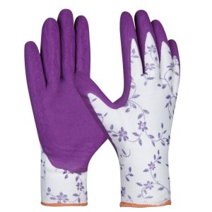Védőkesztyű "Flower" lila Méret: 7 - GEBOL - C0000361 - Munkavédelem>>Védőkesztyűk