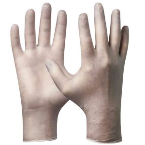 Egyszerhasználatos védőkesztyű Latex púder nélkül Méret: L