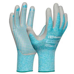 Védőkesztyű "Upcycled Touch" türkiz Méret: 5 - GEBOL - C0000038 - Munkavédelem>>Védőkesztyűk