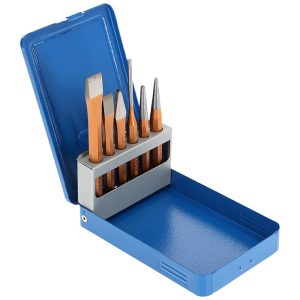 Kiütő készlet acéllemez kazettában - GEDORE - B0009711 - Szerszám >>Kézi szerszám>>Kézi szerszámok